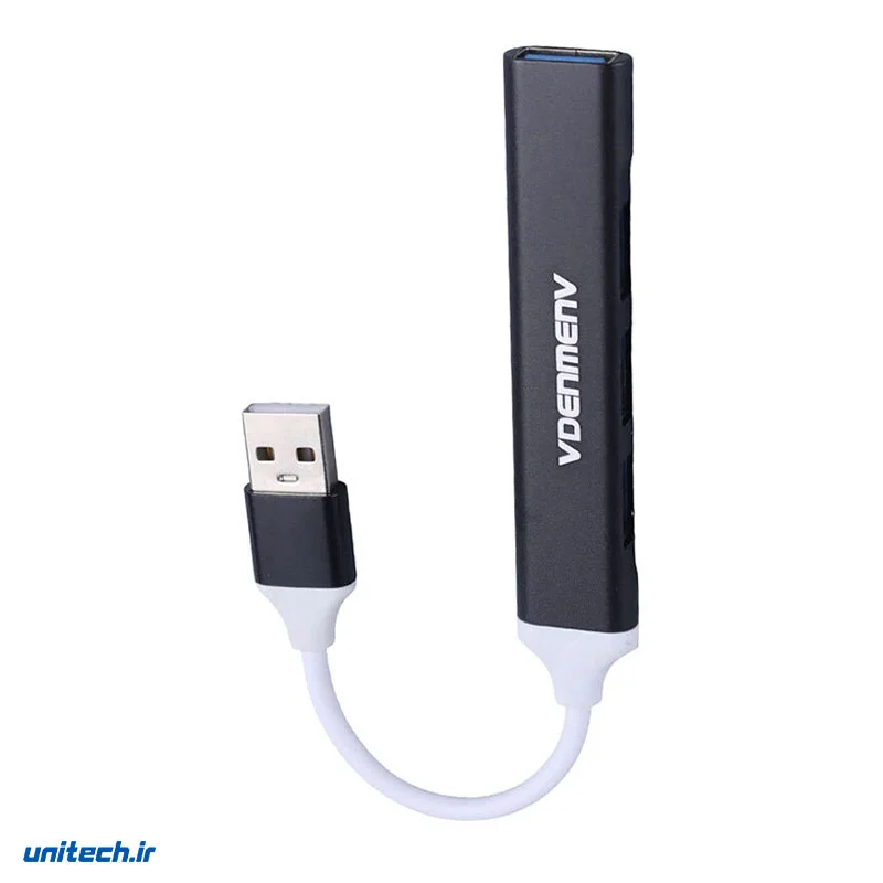 هاب 4 پورت USB 3.0 دنمن DU17A